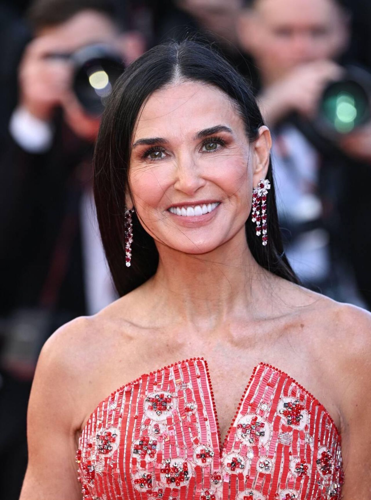 Demi Moore at Kinds Of Kindness Premiere 2024 Cannes Film Festival14